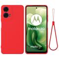 Tekutý silikónový obal na Motorola Moto G04/G24