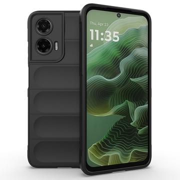Motorola Moto G35 Rugged TPU Puzdro - Čierne