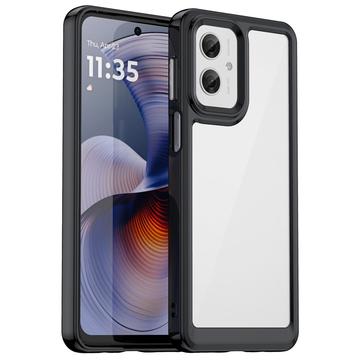 Motorola Moto G55 Anti-Shock Hybridné Puzdro - Čierny