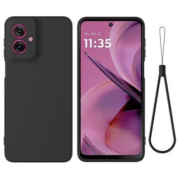 Tekutý silikónový obal na Motorola Moto G55