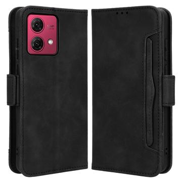 Motorola Moto G84 Cardholder Series Puzdro na Peňaženku - Čierne