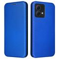 Motorola Moto G84 Preklopný Puzdro - Uhlíkové Vlákno