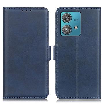 Motorola Moto G84 peňaženka s magnetickým uzáverom - Modrá