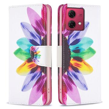 Motorola Moto G84 Wonder Series Wallet Case - Flower