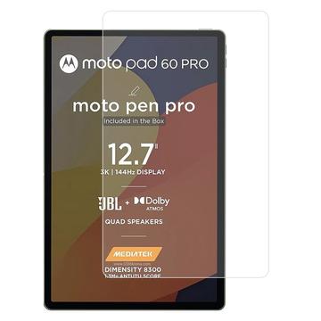 Motorola Moto Pad 60 Pro Tempered Glass Screen Protector - 9H - Case Friendly - Transparent