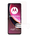 Motorola Razr 40 Ultra Ochranný Kryt Obrazovky TPU – Priehľadný