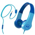 Motorola Squads 200 Over -ucho detské slúchadlá - 3,5 mm aux - modrá