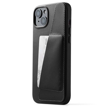Mujjo Full Leather Wallet Puzdro pre iPhone 14 Plus