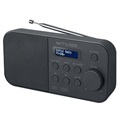 Muse M -109 DB DAB+/FM Prenosné rádio a duálny alarm - Čierna
