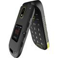 MyPhone Hammer Bow LTE IP68 Flip Phone - Black / Yellow