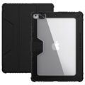 Nillkin Bumper iPad 10.2 2019/2020/2021 Smart Folio Case - Čierny/priehľadný