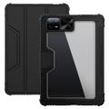 Xiaomi Pad 6/Pad 6 Pro Nillkin Bumper Smart Folio Case - čierny / priehľadný