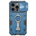 Nillkin CamShield Armor Pro iPhone 14 Pro Hybridné Puzdro - Modrá