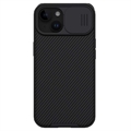 iPhone 15 Nillkin CamShield Pro Hybridné Puzdro - Čierne