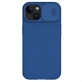 iPhone 15 Plus Nillkin CamShield Pro Hybridné Puzdro - Modrá
