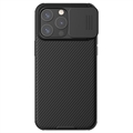 iPhone 15 Pro Nillkin CamShield Pro Hybridné Puzdro - Čierne