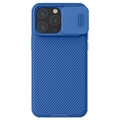 iPhone 15 Pro Nillkin CamShield Pro Hybridné Puzdro - Modrá