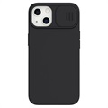 Nillkin Camshield Silky iPhone 13 Silikone Case - Čierna