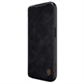 Flipové puzdro Nillkin Qin Pro iPhone 15 Pro – Čierne