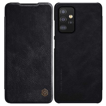 Séria Nillkin Qin Samsung Galaxy A52 5G, Galaxy A52S Flip Case - Black