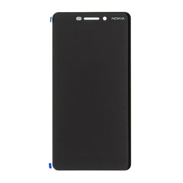 Nokia 6.1 LCD displej - čierna