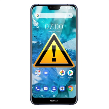 Nokia 7.1 Oprava flex káblov nabíjacích konektorov