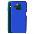Nokia x10/x20 gumberovaný plastový puzdro - modrá