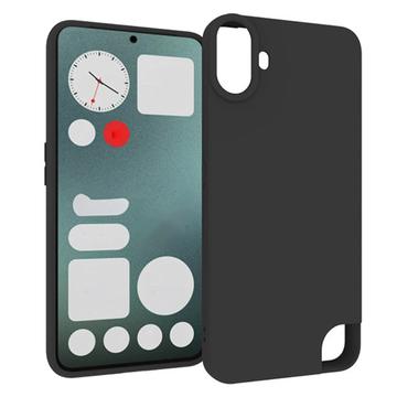 Nothing CMF Phone 1 Protišmykové TPU Puzdro - čierna