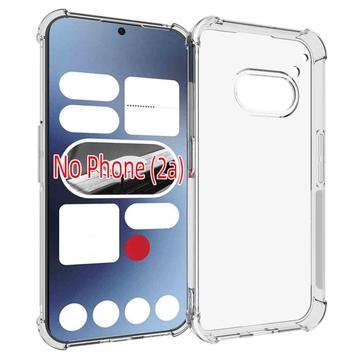 Nothing Phone (2a)/(2a) Plus Nárazuvzdorné Puzdro TPU - Priehľadné