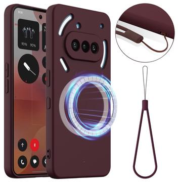 Tekuté silikónové puzdro na Nothing Phone (3a) - kompatibilné s MagSafe