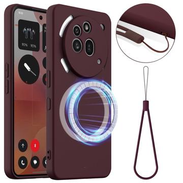 Tekuté silikónové puzdro na Nothing Phone (3a) Pro - kompatibilné s MagSafe