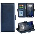 Nothing Phone (3a) Pro Wallet Case with Magnetic Closure - Calf Texture