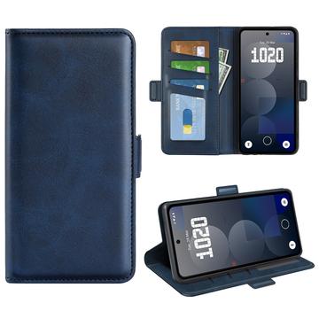 Nothing Phone (3a) Pro Wallet Case with Magnetic Closure - Calf Texture