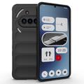 Nothing Phone (3a) Rugged TPU Puzdro - Čierne