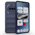 Nothing Phone (3a) Rugged TPU Puzdro - Tmavomodrá