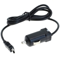 OTB Nabíjačka do Auta s Káblom Mini USB - 2.4A, 110cm - Čierna