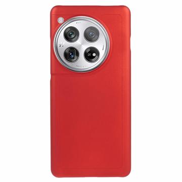 OnePlus 12 Pogumované Plastové Puzdro - Červená