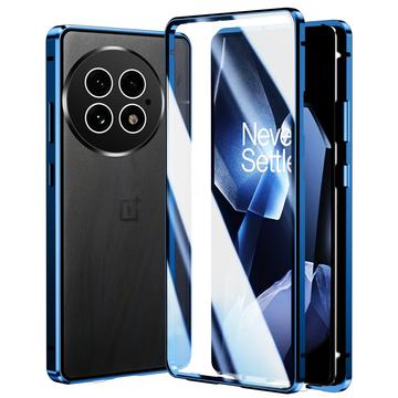 Magnetické Puzdro na OnePlus 13 s Tvrdeným Sklom - Čierna