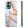 OnePlus 9 Pro puzdro TPU - Elegantný mramor