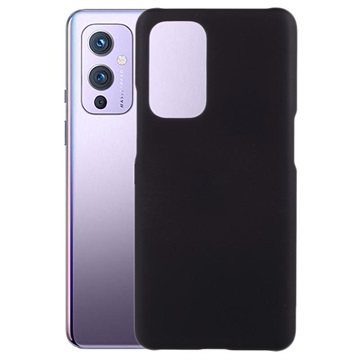 OnePlus 9 Gumberized Plast Pase - Black