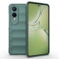 OnePlus Nord CE4 Lite/Oppo K12x Rugged TPU Puzdro - Zelená