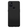 OnePlus Nord N10 5G Gumbered Plastic Pase - Black