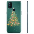 OnePlus Nord N10 5G puzdro TPU - Vianočný stromček