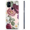 OnePlus Nord N10 5G puzdro TPU - Romantické kvety
