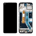 OnePlus Nord N100 predný kryt a LCD displej - čierna