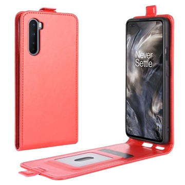 OnePlus Nord Vertikálne flip puzdro s slotom na kartu