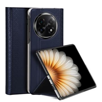Oppo Find N5 Dux Ducis Bril Flipové Puzdro - Modrá