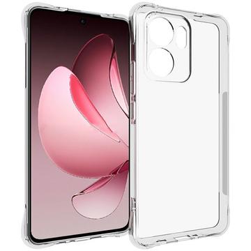 Oppo Reno13 F Nárazuvzdorné Puzdro TPU - Priehľadné