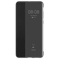 Huawei P40 Smart View Flip Case 51993703 - Čierna