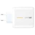 Oppo SuperVOOC USB Napájací Adaptér - 65W - Hromadný - Biely